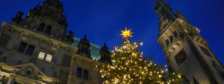 Underneath the Christmas tree.