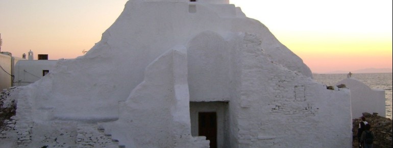 The church at sunset