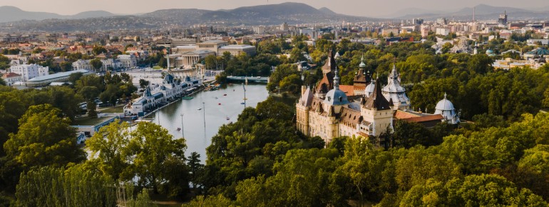The City Forest is located in the XIV district of the Hungarian capital Budapest.