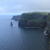 The Breanan Mór, a single rock, juts out of the foam-crowned waves for over 70 meters.