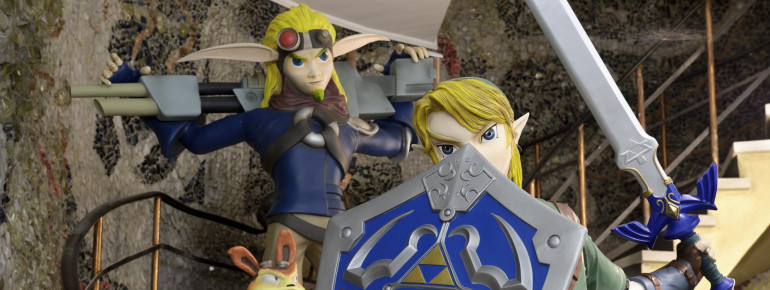 There are games, machines and figures to admire on site.