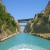Passing through the Corinth Canal
