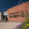 View of the entrance of Denver Botanic Gardens.