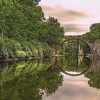 The Devil's Bridge probably dates back to the 1860s and was built from basalt stones.