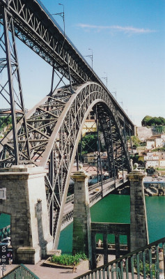 Porto's old town and the Dom Luis Bridge are UNESCO World Heritage sites.