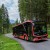 Eight electric buses comfortably transport visitors up the steep Kehlstein Road to the bus turnaround point just below the Kehlsteinhaus.