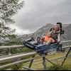 At 1,790 metres above sea level, the Elfercoaster launches its 1.3-kilometre descent down the Elfer — with views across the Stubaital.