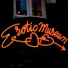 You will recognise the Erotic Museum instantly by its neon sign above the entrance.