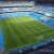 An inside view of the Estadio Santiago Bernabéu