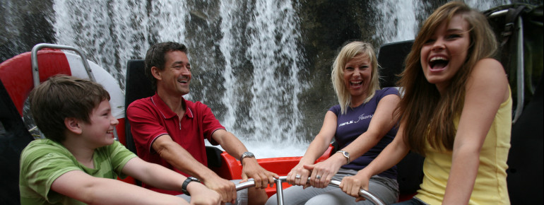 Fjord Rafting is fun for the whole family - a cool-down included!