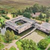 The Federsee Museum was built in an artificial lake in the style of the pile dwellings.