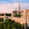 Fisherman’s Bastion towers above Buda and offers one of the best panoramic views of Budapest.