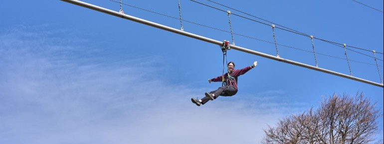 The new flyline at Almberg is the longest in Europe.