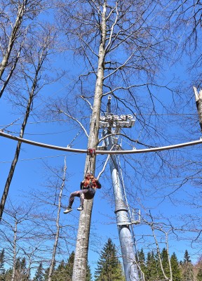 The flyline is aimed squarely at those who like to take things slow, drifting peacefully above the Bavarian Forest at a leisurely pace.