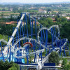 The Blue Tornado rollercoaster promises adrenaline pure