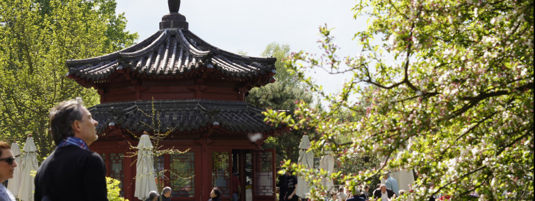 The Chinese Garden was the first to be designed.