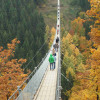 The Geierlay suspension bridge is located in the heart of the Hunsrück.