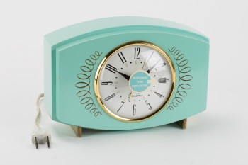 "The Lady" clock is from the time around 1960. It reminded women of their period.
