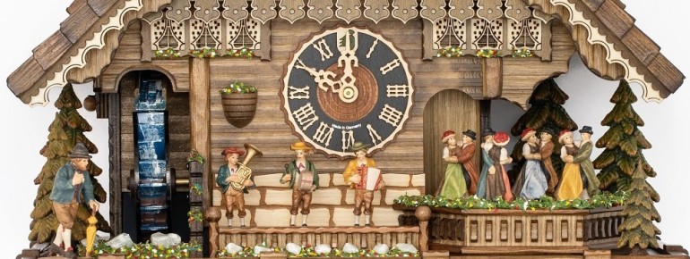 A traditional Kuckuck clock from the 18. century.