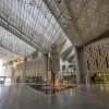 The obelisk of King Ramses welcomes visitors to the entrance hall of the GEM.