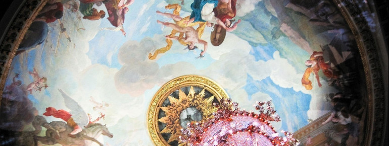 The ceiling painting in the Grand-Théâtre de Bordeaux