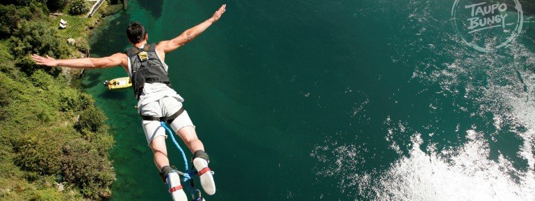 One of numerous exciting outdoor activities at the Great Lake Taupo