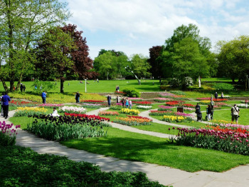 The Grugapark attracts visitors not only from Essen.