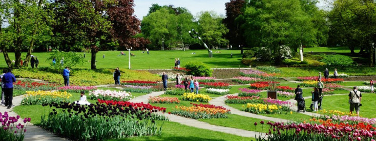 The Grugapark attracts visitors not only from Essen.