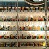 The impressive collection of Guinness bottles