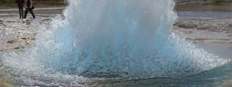 Geyser Strokkur is part of the Golden Circle