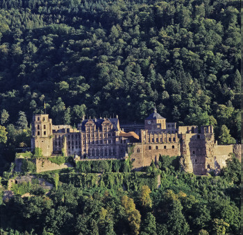 1 million visitors from all over the world come to Heidelberg Castle every year.