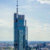 The impressive Varso Tower rises high above Warsaw’s skyline.