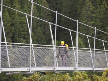 A walk across the Holzgau suspension bridge is an experience that stays with you long after.