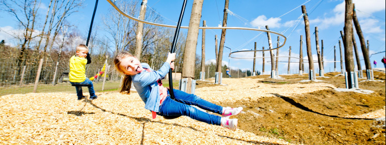IKUNA offers over 50 play and adventure stations for young and old.