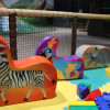 The toddler area is ideal for children up to 3 or 4 years old.