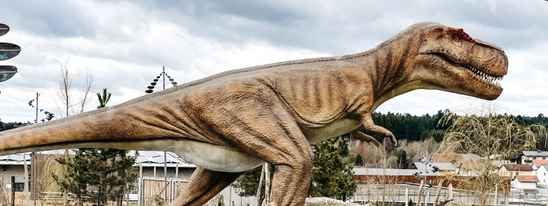 Ten life-size dinosaurs are waiting for you in the new DINO World!