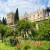 View of the Venetian villa in the middle of the English garden