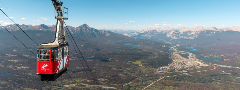 The SkyTram is operating from March until October.