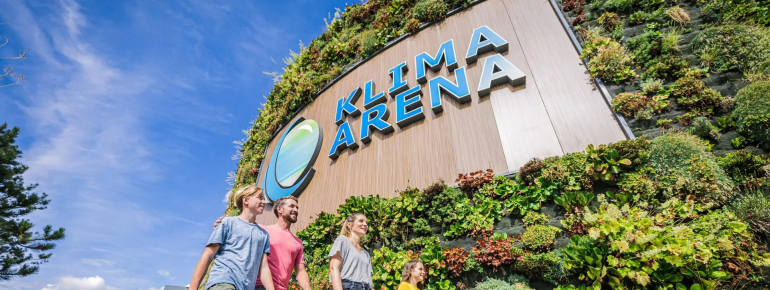 The KLIMA ARENA in Sinsheim makes climate change understandable and tangible – with interactive exhibitions, an extensive theme park and many hands-on stations for young and old.