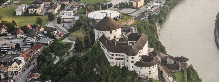Kufstein Fortress is one of the most important monuments in all of Tyrol.