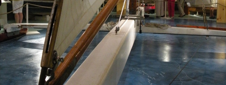 The 11m/ 12yd long iceboat
