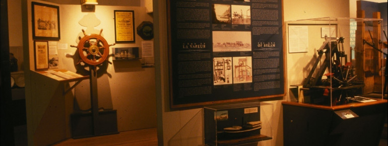 Historical cross-section of seafaring