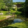 Well-developed bike paths lead directly past the Lauter spring.