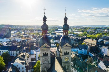 Built on the highest point of the city, the church served as the main parish church of Koblenz from the late Middle Ages until the French Revolution.