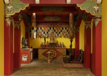 Tibetan altar