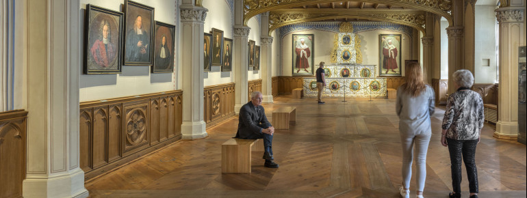The Luther House in Wittenberg holds over 1000 original exhibits for its visitors.