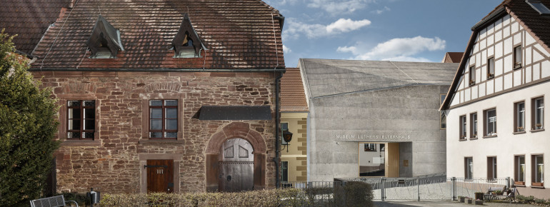 In Luther's parental home in Mansfeld, visitors learn about his career.