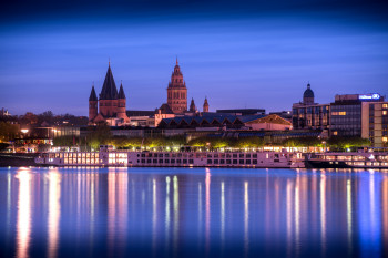 The Mainz Cathedral is about 1,000 years old.