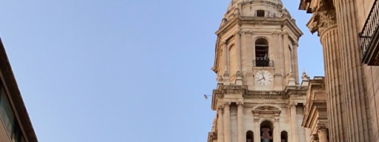 Rising up between the narrow lanes of the old town, the cathedral commands attention from every angle.