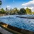 The Musical Fountain at the southern tip of Margaret Island.